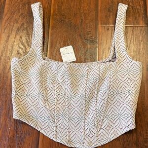 Free People Crop Top NWT Size M